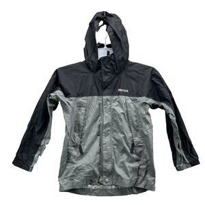 Marmot Waterproof Rain Jacket Youth Boys Small Windbreaker Gorpcore Outdoor Snow